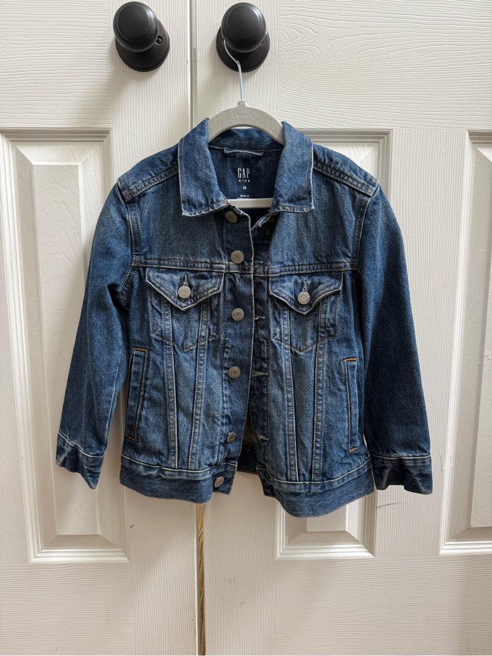 GAP Kids Blue Denim Trucker Jacket
